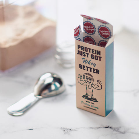 Personalised Metal Protein Scoop
