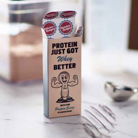 Personalised Metal Protein Scoop