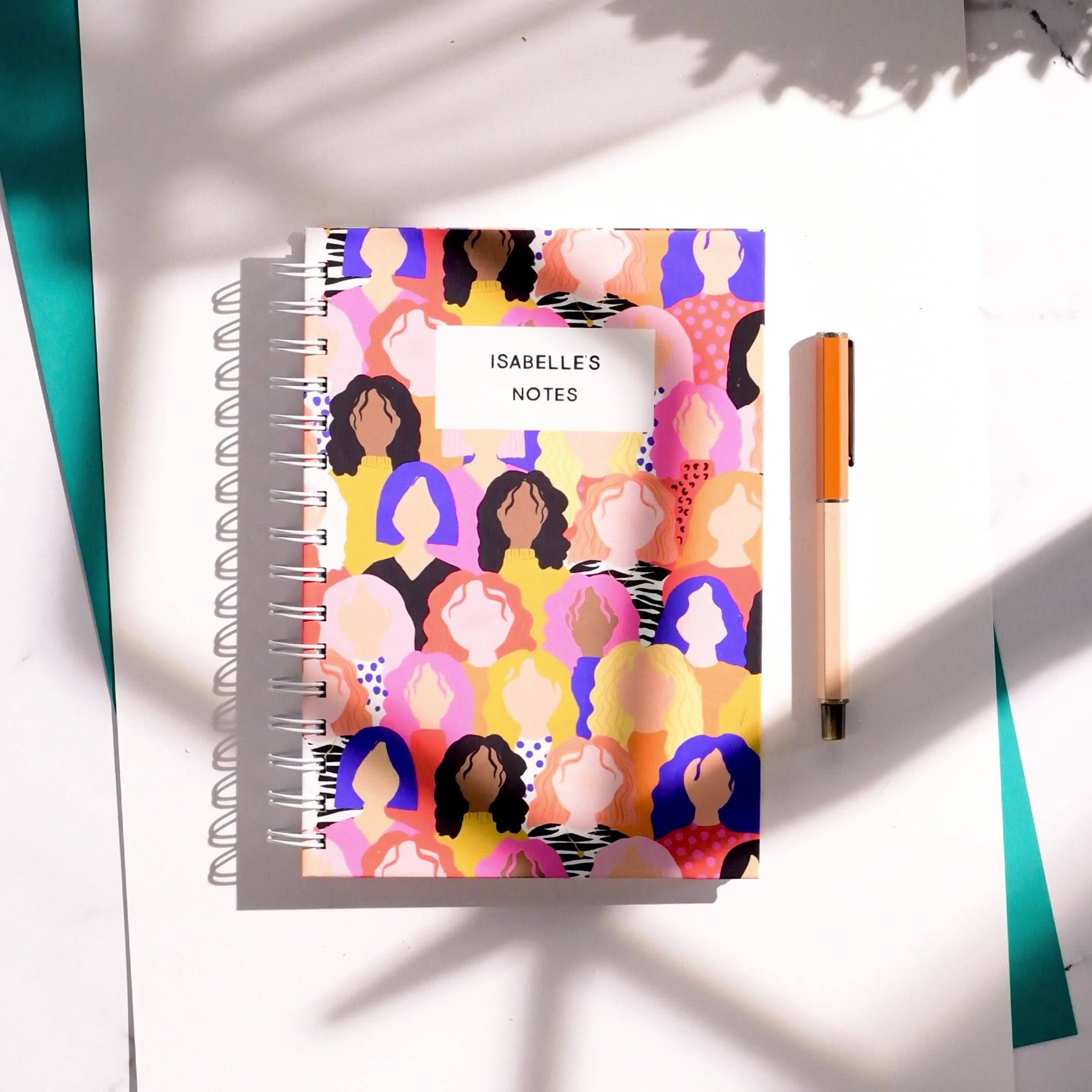 Personalised Girl Power Notebook