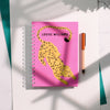 Personalised Leopard Notebook