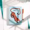 Personalised Tiger Notebook