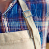 Oakdene Designs Apron / Oven Gloves Personalised Burlap Top Notch Chef Apron