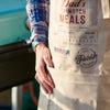 Oakdene Designs Apron / Oven Gloves Personalised Burlap Top Notch Chef Apron
