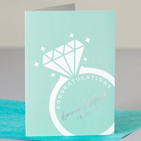 Oakdene Designs Cards Congratulations Engagement Card