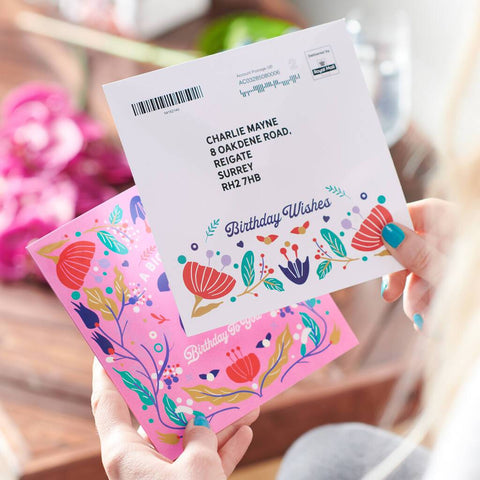 Oakdene Designs Cards Floral 21st Birthday Age Card Sent Direct