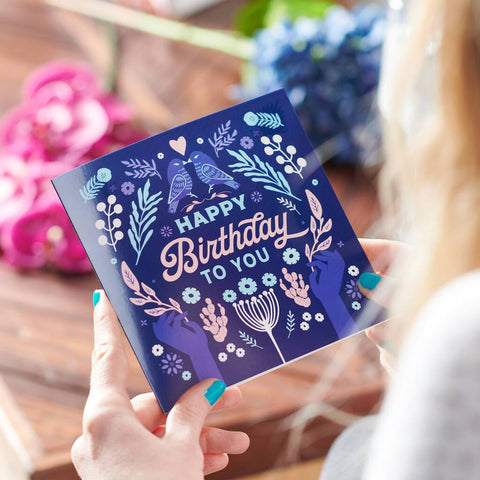 Oakdene Designs Cards 'Happy Birthday To You' Greetings Card Sent Direct