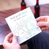 Oakdene Designs Cards Personalised Father's Day Colour In Card