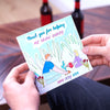 Oakdene Designs Cards Personalised Father's Day Colour In Card