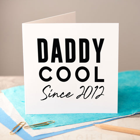 Oakdene Designs Cards Personalised Foiled Daddy Cool Father's Day Card