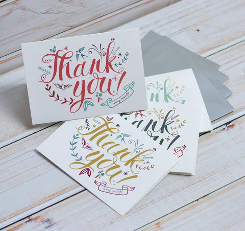 Thank You Cards - Oakdene Designs - 2