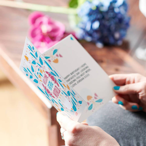 Oakdene Designs Cards 'Welcome To The World' New Baby Card Sent Direct