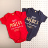 Oakdene Designs Christmas Clothing Personalised 'First Christmas' Baby Grow