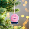 Oakdene Designs Christmas Decorations Magical Crystal Ball Christmas Hanging Decoration