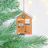 Oakdene Designs Christmas Decorations Personalised Christmas Shed Tree Decoration