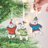 Oakdene Designs Christmas Decorations Personalised Dancing Polar Bear Decoration