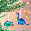 Oakdene Designs Christmas Decorations Personalised Dinosaur Decoration