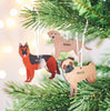 Oakdene Designs Christmas Decorations Personalised Dog Breed Christmas Decoration
