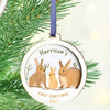 Oakdene Designs Christmas Decorations Personalised First Christmas Layered Decoration