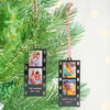 Oakdene Designs Christmas Decorations Personalised Metal Mini Photo Reel Christmas Tree Decoration