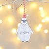 Oakdene Designs Christmas Decorations Personalised Penguin Hanging Decoration