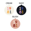 Oakdene Designs Christmas Decorations Personalised Significant Year Christmas Bauble