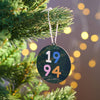 Oakdene Designs Christmas Decorations Personalised Significant Year Christmas Bauble