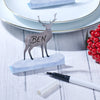 Oakdene Designs Christmas Decorations Personalised Stag Place Setting - Set of Six