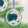Oakdene Designs Christmas Decorations Personalised Star Sign Celestial Christmas Tree Decoration