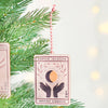 Oakdene Designs Christmas Decorations Personalised Tarot Moon Phase Christmas Tree Decoration