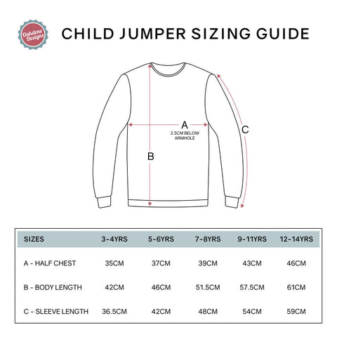 Oakdene Designs Christmas Jumper Personalised Children's 'Tree-Rex' Christmas Jumper