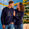 Oakdene Designs Christmas Jumper Personalised 'Mr & Mrs' Couple's First Christmas Jumper Set