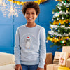 Oakdene Designs Christmas Jumper Personalised Penguin Family Child Christmas Jumper