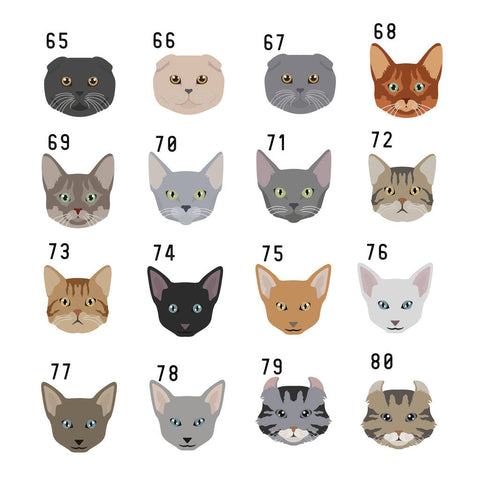 Oakdene Designs Clothing Personalised Cat Breed Jumper