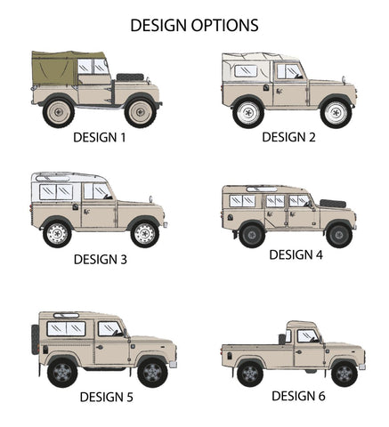 Oakdene Designs Clothing Personalised 'Plans with Landrover' T Shirt