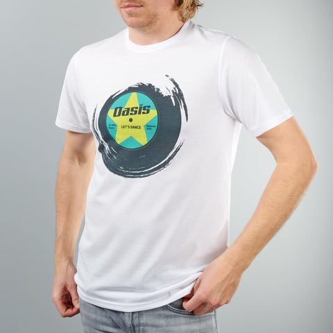 Oakdene Designs Clothing Personalised Retro Record T-Shirt