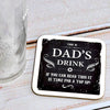 Individual Funny Father's Day Coaster - Oakdene Designs