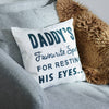 Oakdene Designs Cushions Personalised 'Resting His Eyes' Cushion