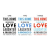Personalised This Home Is Run On Cushion - Oakdene Designs - 2