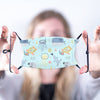 Oakdene Designs Face Mask Children's Colourful Face Mask With Filter