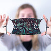 Oakdene Designs Face Mask Three Floral Patterned Adult Face Masks With 15 Designs