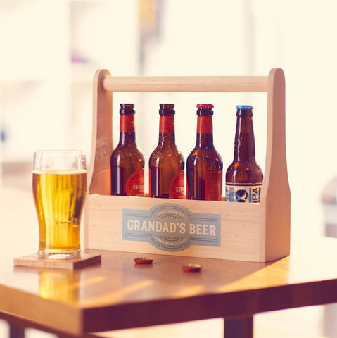 Oakdene Designs Food / Drink Personalised Beer Crate Holder