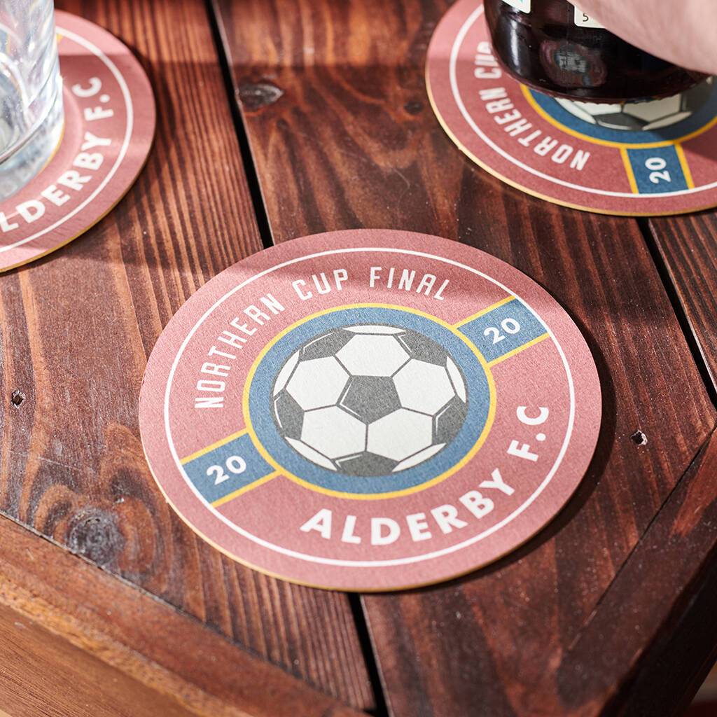 Oakdene Designs Food / Drink Personalised Big Game Football Essentials Set