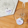 Oakdene Designs Food / Drink Personalised Holographic Wine Charm