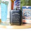Oakdene Designs Food / Drink Personalised 'Life Is Better Outdoors' Cowboy Hip Flask