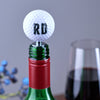 Oakdene Designs Golf Accessories Personalised Golf Ball Wine Stopper