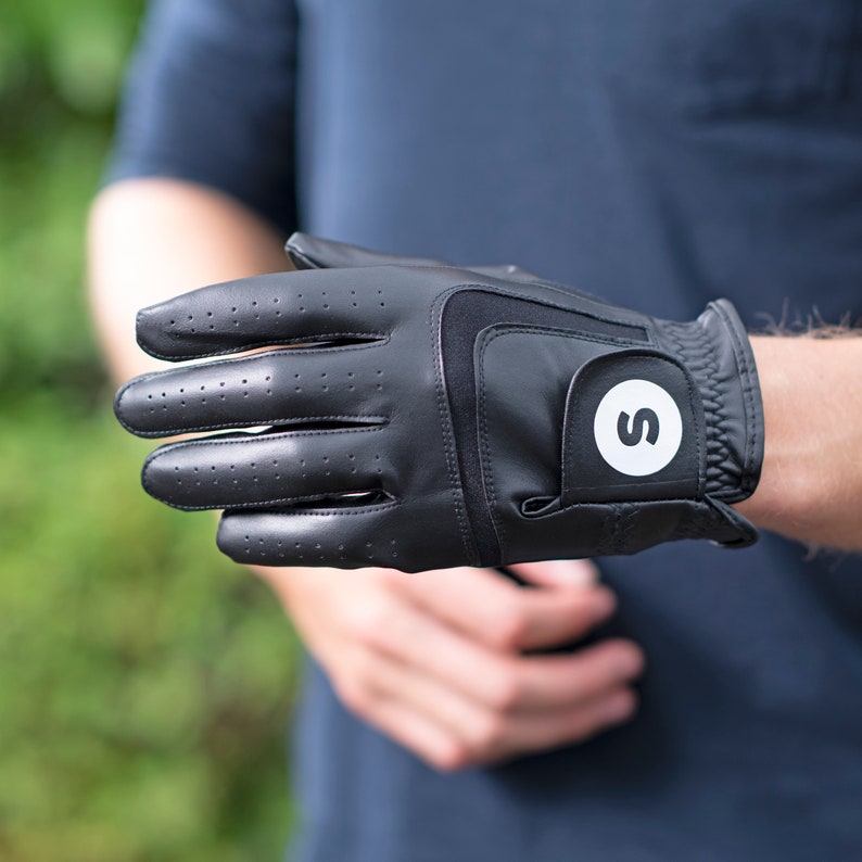 Oakdene Designs Golf Accessories Personalised Golf Glove with Initial