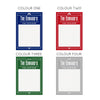 Oakdene Designs Home Decor Personalised Enamel Style Notice Board
