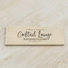 Oakdene Designs Home Decor Personalised Wooden Cocktail Lounge Sign