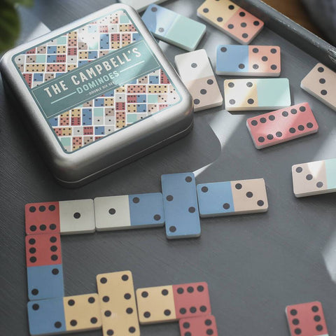 Oakdene Designs Keepsakes & Tokens Personalised Colourful Dominoes Double Six Set