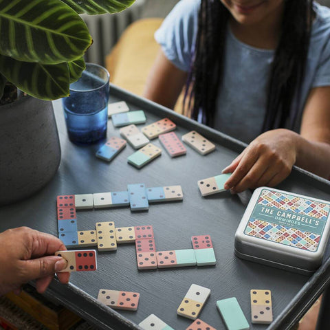 Oakdene Designs Keepsakes & Tokens Personalised Colourful Dominoes Double Six Set